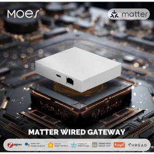 Domótica Moes MZHUB Hub Zigbee Matter Tuya WiFi Ga