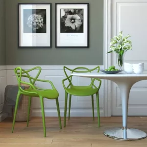 Silla Loop Apilable Verde