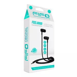 Auriculares Fifo Feel Good 3,5mm Llamadas Cable Plano