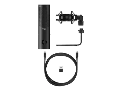 HyperX QuadCast 2 S - Micrófono - USB - negro