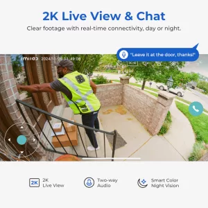 Cámara Cableada Exterior Xiaomi Imilab EC5 Ip66 2,5K 360°