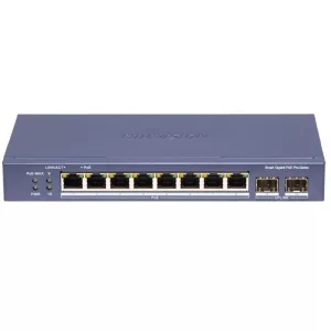 Switch PoE Hikvision Smart 8 puertos gigabit 110w