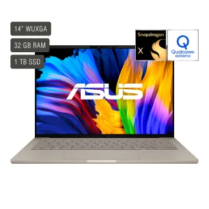 Notebook Asus Zenbook 14'' Oled Core Snapdragon X 32gb 1tb W11