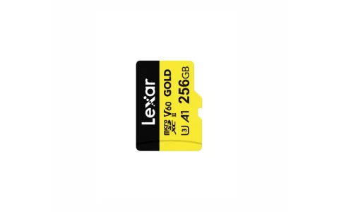 Memoria microSDXC Lexar Pro 256GB Gold UHS-II