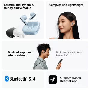 Auriculares Inalámbricos Bt Xiaomi Redmi Buds 6 Active 14,2mm