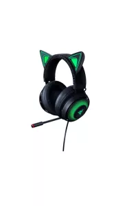 HEADSET RAZER KRAKEN KITTY CHROMA USB GAMING BLACK RZ04-02980100-R3M1