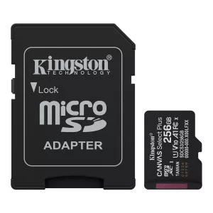 Memoria Micro Sd Kingston Sdcs3/256gb 150mb/s