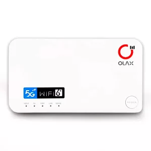 Router Olax G5010 5G/4G 1800mbps 5ghz/2,4ghz Rj45 4000mah