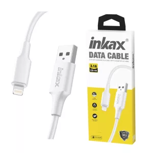 Cable Inkax Lightning 3.1A blanco 3M