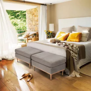 Isla / Pie de cama Taurus Gris