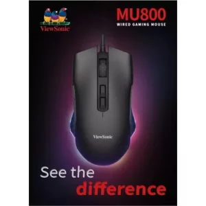 Mouse Cableado ViewSonic Mu800 Usb 6400dpi