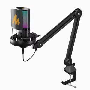 MICROFONO MAONO PM450S USB Y USB-C CON BRAZO ARTICULADO NEGRO