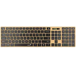 Teclado Genius SlimStar 7250BT madera Bluettoth
