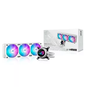 Cooler Liquido Asus ROG Strix LC III 360 ARGB blanco