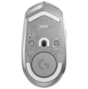 Mouse Logitech G309 Lightspeed Bluetooth blanco
