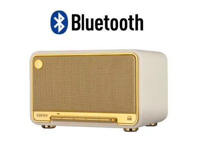 Parlante Portatil Edifier D32 Retro Blanco bluetooth