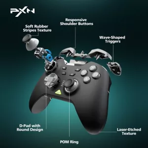 Joystick Pxn P5 Blanco PC, Switch, iOS, Android