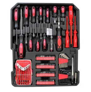 Caja de herramientas con 499 piezas