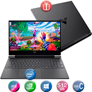 Notebook Gamer Hp 15,6'' Ryzen 7 16gb 512gb Win11 Rtx4050