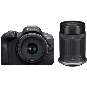 Camara Canon R100 Mirrorless 18-45mm + 55-210mm