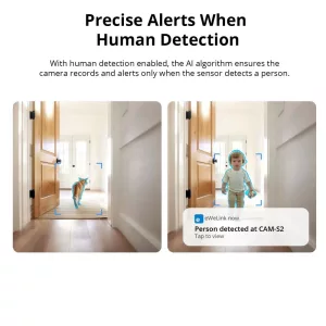 Cámara Sonoff Cam-s2 Slim Gen2 Seguridad Hogar