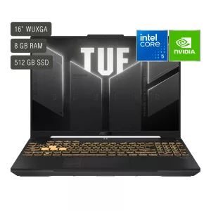 Notebook Gamer Asus Tuf 16'' Core 5 8gb 512gb Win11 Rtx3050