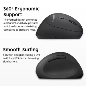 Mini Mouse Diestro Ergonómico Inalámbrico Perixx 719