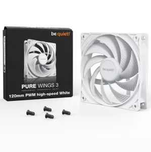 Fan be quiet! Pure Wings 3 120mm PWM HS blanco