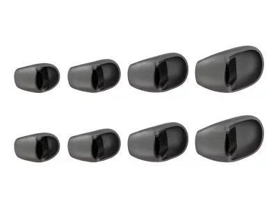 HyperX Cloud Earbuds II - Auriculares internos con micro - en oreja - cableado - conector de 3,5 mm - negro