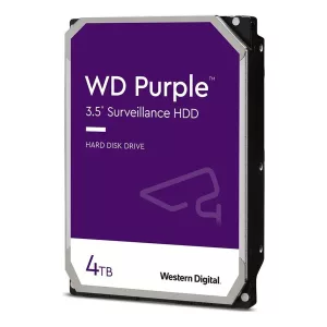 Disco duro interno Western Digital Purple 4TB para Videovigilancia SATA 3.5