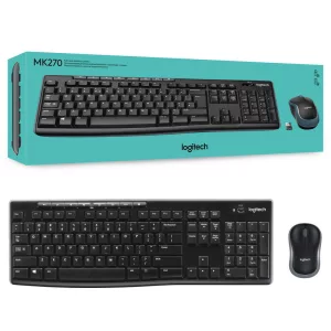 Combo Logitech MK270 teclado y mouse inalámbricos
