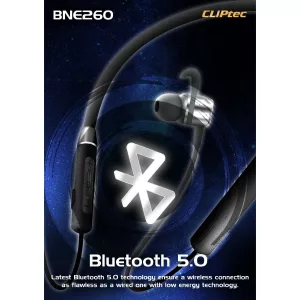 Auricular Cliptec 260 Wireless Deportivo Gray