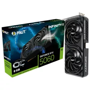 Tarjeta Palit Geforce Rtx 5060 Infinity 2 Oc 8gb D