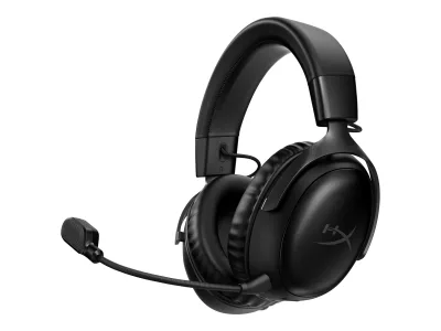 Audífono HyperX Cloud III negro inalámbricos