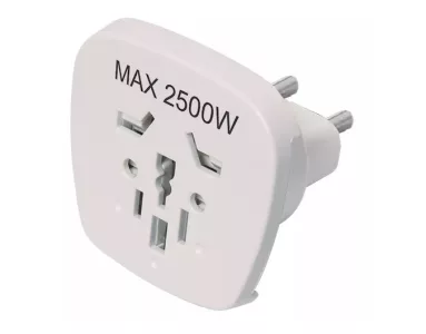 Adaptador Multiformato Ficha Schuko Conatel