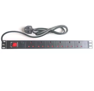 Unidad de distribucion de poder Hikvision 6 puertos