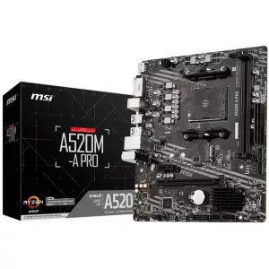 TARJETA MADRE MSI A520M-A PRO DDR4 911-7C96-031