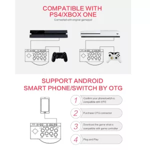 Joystick Arcade PXN Fight Stick 0082 PC,PS4,PS3,XB