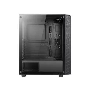 Gabinete Compacto Azza Prime Csaz-360 Ventana Vidrio Templado