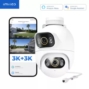 Cámara Cableada Exterior Xiaomi Imilab EC6 Dual Pro Ip65 3K+3K 360°