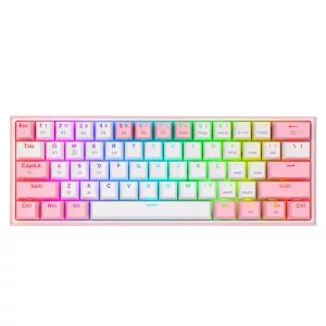 Redragon K616-RGB Fizz Pro Pink/ White
