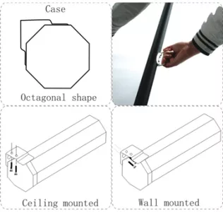 Pantalla para proyector 108'' 16:9