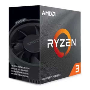 PROCESADOR AMD RYZEN 3 4100 4TH 3.8 GHZ WITH WRAITH STEALTH COOLER 4N AM4 100-100000510BOX