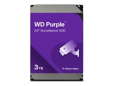 WD Purple WD33PURZ - Disco duro - 3 TB - vigilancia - interno - 3.5