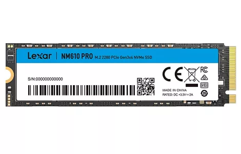 Disco SSD Lexar NQ100 1TB M.2 2280 NVMe PCIe Gen3x4