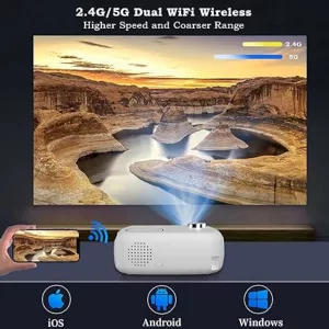 Proyector Rigal Rd-882 Android + Wifi 3800lm