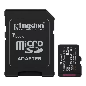 Memoria Micro Sd Kingston Sdcs3/64gb 100mb/s