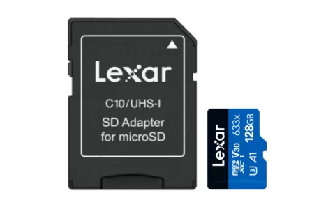Memoria microSDXC Lexar 128GB 633x UHS-I Blue Series