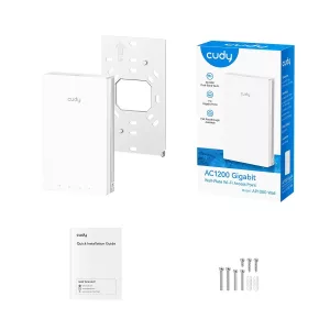 Access Point Wall Cudy Ac1200 Wifi Gigabit X4