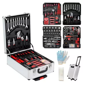 Caja de herramientas con 499 piezas